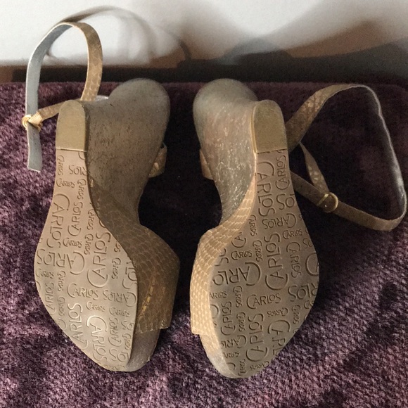 Carlos Santana Wedge sandals - Picture 2 of 3